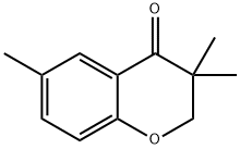 3,3,6-Trimethylchroman-4-one Structure