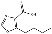 5-butyl-1,3-oxazole-4-carboxylic acid Structure