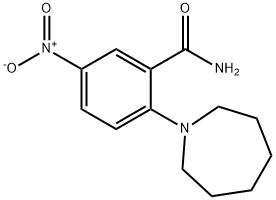 2-(Azepan-1-yl)-5-nitrobenzamide 구조식 이미지