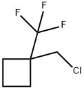 1-(chloromethyl)-1-(trifluoromethyl)cyclobutane Structure