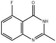 3,4-Dihydro-5-fluoro-2-methyl-4-oxoquinazoline Structure