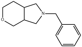 Pyrano[3,4-c]pyrrole, octahydro-2-(phenylmethyl)- Structure