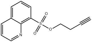 But-3-yn-1-yl quinoline-8-sulfonate 구조식 이미지