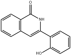 3-(2-Hydroxyphenyl)isoquinolin-1(2H)-one 구조식 이미지