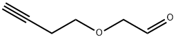 Acetaldehyde, 2-(3-butyn-1-yloxy)- Structure