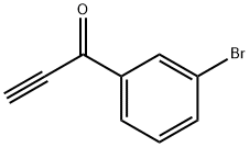 2-Propyn-1-one, 1-(3-bromophenyl)- Structure