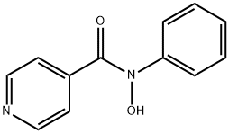 4-Pyridinecarboxamide, N-hydroxy-N-phenyl- 구조식 이미지