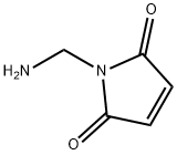 1H-Pyrrole-2,5-dione, 1-(aminomethyl)- Structure