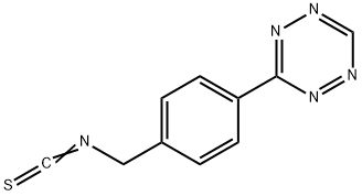 3-(4-Isothiocyanatomethyl-phenyl)-[1,2,4,5]tetrazine Structure