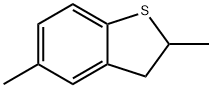 Benzo[b]thiophene, 2,3-dihydro-2,5-dimethyl- Structure