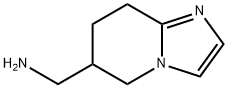 Imidazo[1,2-a]pyridine-6-methanamine, 5,6,7,8-tetrahydro- Structure