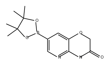 2H-Pyrido[3,2-b]-1,4-oxazin-3(4H)-one, 7-(4,4,5,5-tetramethyl-1,3,2-dioxaborolan-2-yl)- Structure