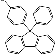 9H-Fluorene, 9-(4-chlorophenyl)-9-phenyl- 구조식 이미지