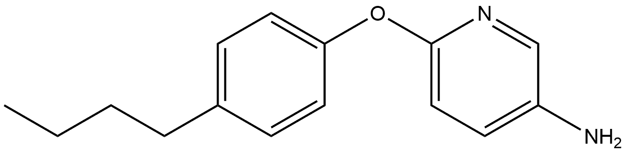 6-(4-Butylphenoxy)-3-pyridinamine Structure