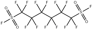 1,6-Hexanedisulfonyl difluoride, 1,1,2,2,3,3,4,4,5,5,6,6-dodecafluoro- Structure