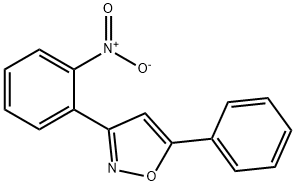 Isoxazole, 3-(2-nitrophenyl)-5-phenyl- 구조식 이미지