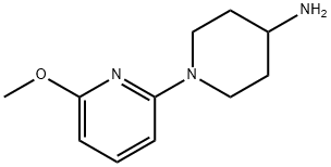 1-(6-Methoxy-2-pyridinyl)-4-piperidinamine Structure