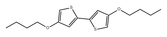 2,2'-Bithiophene, 4,4'-dibutoxy- Structure