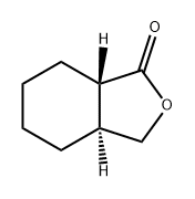 1(3H)-Isobenzofuranone, hexahydro-, (3aS-trans)- (9CI) Structure