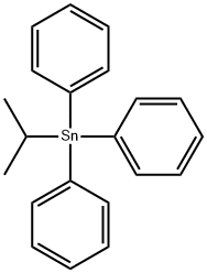 Stannane, (1-methylethyl)triphenyl- Structure