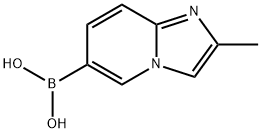 Boronic acid, B-(2-methylimidazo[1,2-a]pyridin-6-yl)- Structure