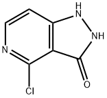 4-Chloro-1H-pyrazolo[4,3-c]pyridin-3-ol 구조식 이미지