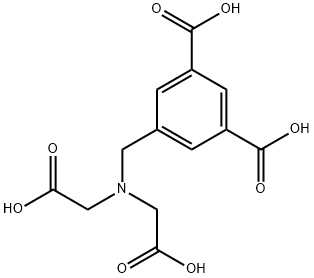 5-((bis(carboxymethyl)amino)methyl)isophthalic acid Structure