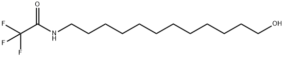 Acetamide, 2,2,2-trifluoro-N-(12-hydroxydodecyl)- Structure