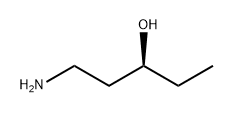 3-Pentanol, 1-amino-, (3S)- Structure