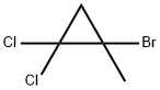 Cyclopropane, 1-bromo-2,2-dichloro-1-methyl- Structure