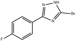 3-bromo-5-(4-fluorophenyl)-4H-1,2,4-triazole 구조식 이미지