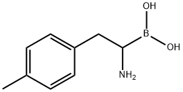 Boronic acid, B-[1-amino-2-(4-methylphenyl)ethyl]- Structure
