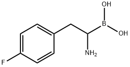 Boronic acid, B-[1-amino-2-(4-fluorophenyl)ethyl]- Structure