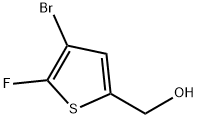 2-Thiophenemethanol, 4-bromo-5-fluoro- Structure