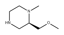 Piperazine, 2-(methoxymethyl)-1-methyl-, (2R)- Structure