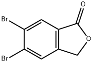 1(3H)-Isobenzofuranone, 5,6-dibromo- Structure