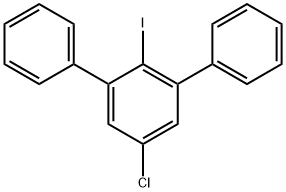 1,1':3',1''-Terphenyl, 5'-chloro-2'-iodo- Structure