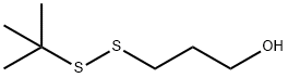 1-Propanol, 3-[(1,1-dimethylethyl)dithio]- Structure