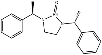 1,3,2-Diazaphospholidine, 1,3-bis[(1R)-1-phenylethyl]-, 2-oxide Structure