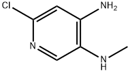 6-Chloro-N3-methylpyridine-3,4-diamine Structure