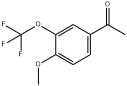 4'-Methoxy-3'-(trifluoromethoxy)acetophenone Structure