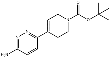 tert-butyl 4-(6-aminopyridazin-3-yl)-3,6-dihydropyridine-1(2H)-carboxylate Structure