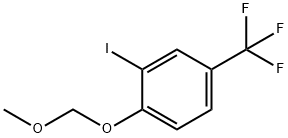 2-iodo-1-(methoxymethoxy)-4-(trifluoromethyl)benzene Structure
