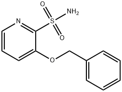 2-Pyridinesulfonamide, 3-(phenylmethoxy)- 구조식 이미지