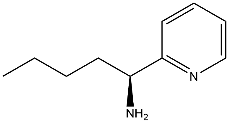 (1S)-1-(2-PYRIDYL)PENTYLAMINE Structure