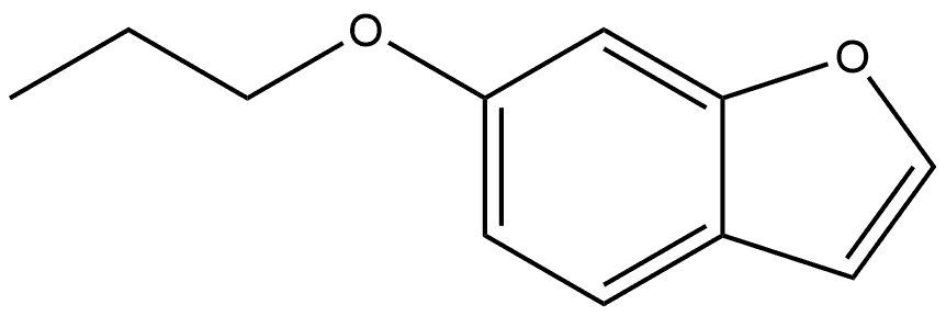 6-Propoxybenzofuran Structure