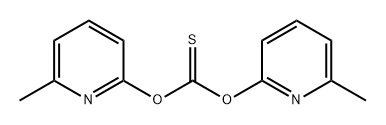 Carbonothioic acid, O,O-bis(6-methyl-2-pyridinyl) ester Structure