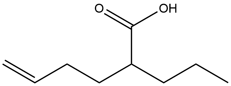 2-Propylhex-5-enoic acid Structure