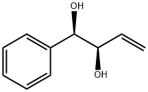 3-Butene-1,2-diol, 1-phenyl-, (1R,2R)- Structure