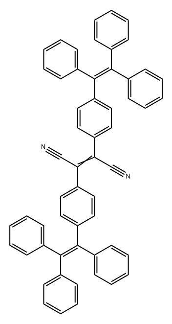 2-Butenedinitrile, 2,3-bis[4-(1,2,2-triphenylethenyl)phenyl]- 구조식 이미지